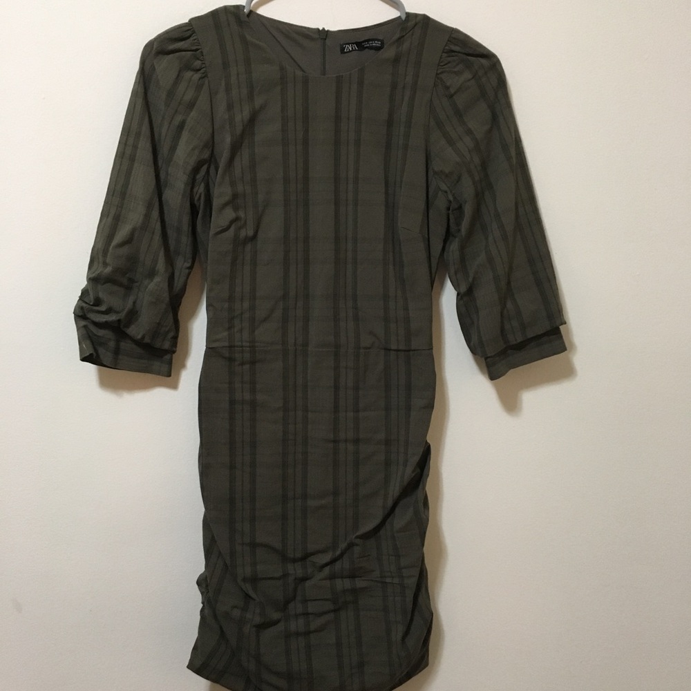 Green Plaid Zara Dress - Gem